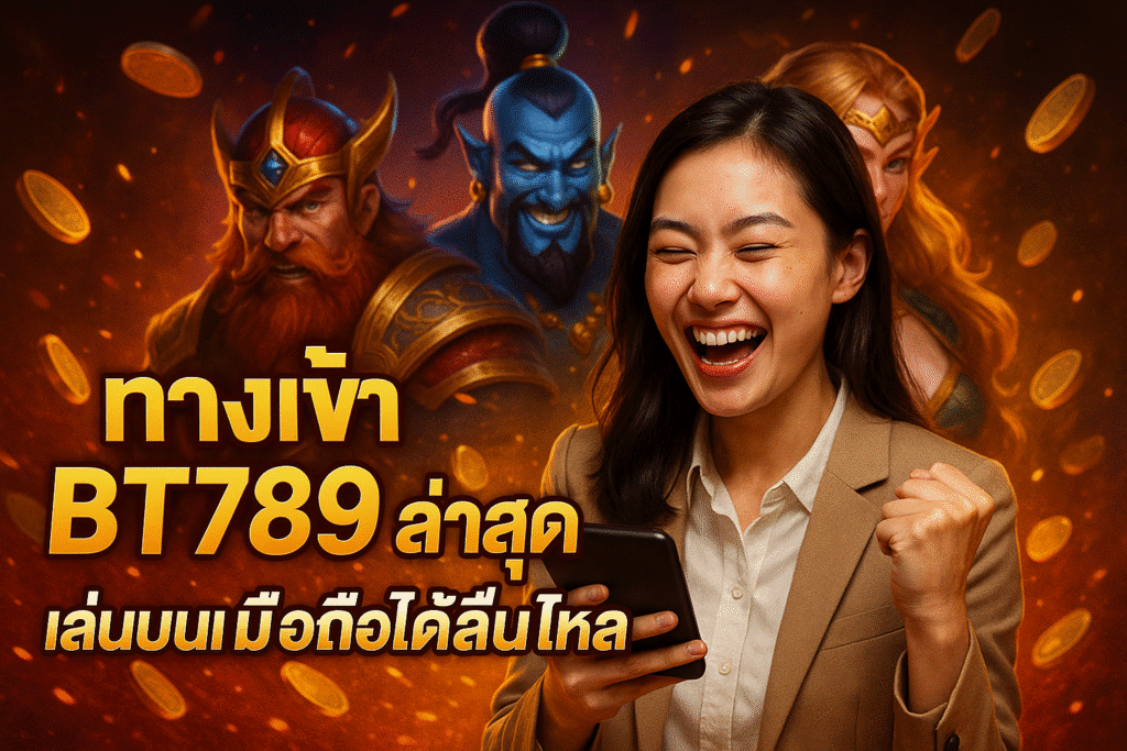 ทางเข้า BT789 ล่าสุด เล่นบนมือถือได้ลื่นไหล