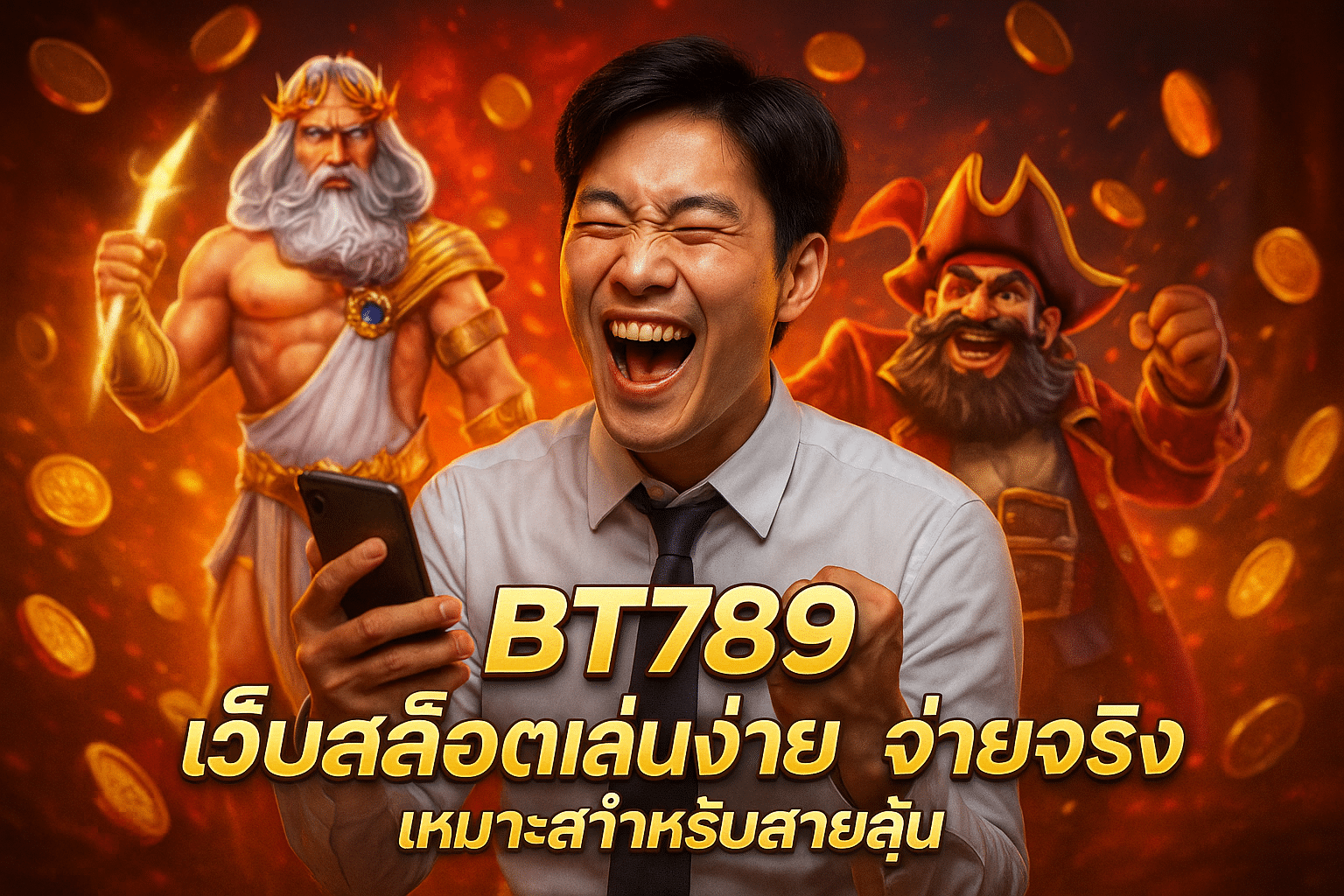 BT789 เว็บสล็อตเล่นง่าย จ่ายจริง เหมาะสำหรับสายลุ้น